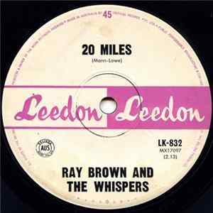 Ray Brown & The Whispers - 20 Miles FLAC
