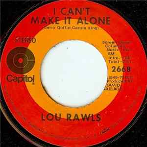 Lou Rawls - I Can't Make It Alone FLAC