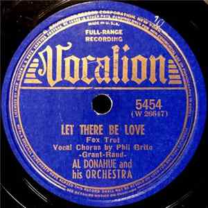 Al Donahue And His Orchestra - Let There Be Love / Imagination FLAC