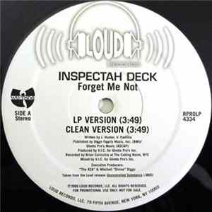 Inspectah Deck - Forget Me Not FLAC