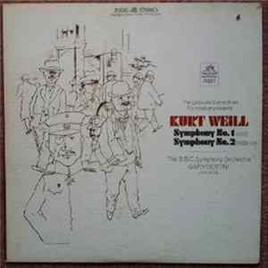 Kurt Weill, B.B.C. Symphony Orchestra, Gary Bertini - Symphony No. 1 (1921) / Symphony No. 2 (1933-34) FLAC
