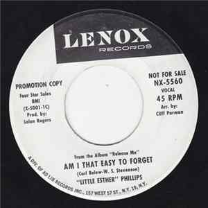 "Little Esther" Phillips - Am I That Easy To Forget FLAC