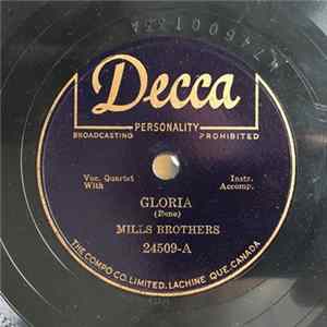 Mills Brothers - Gloria / I Want To Be The Only One FLAC