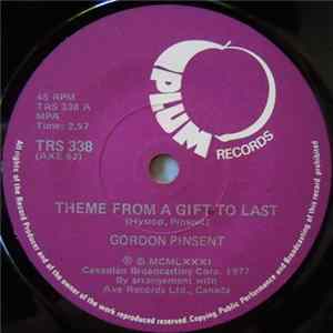 Gordon Pinsent - Theme From "A Gift To Last" FLAC