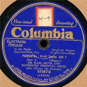 Wagner, Karl Muck, Bayreuth Festival Orch. with Chorus - Parsifal: Grail Scene, Act 1 FLAC