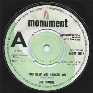 Joe Simon - (You Keep Me) Hangin' On FLAC