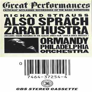 Richard Strauss, Ormandy, Philadelphia Orchestra - Also Sprach Zarathustra FLAC