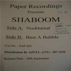 Shaboom - Bust A Bubble FLAC