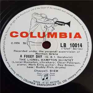 Lionel Hampton And His Quintet - A Foggy Day / Hamp's Boogie Woogie FLAC