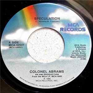 Colonel Abrams - Speculation FLAC