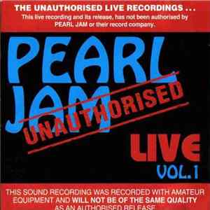 Pearl Jam - Live Vol. 1 FLAC
