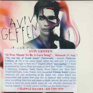 Aviv Geffen - It Was Meant To Be A Love Song FLAC