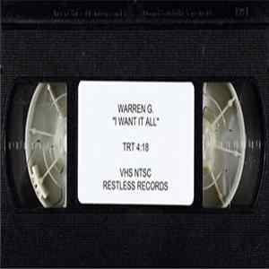 Warren G. - I Want It All FLAC