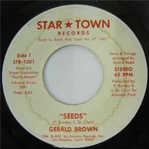 Gerald Brown - Seeds / Yesterday FLAC