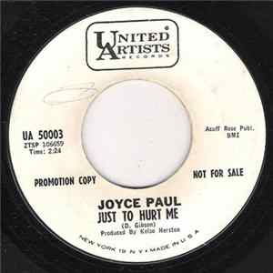 Joyce Paul - Just To Hurt Me / Kiss Away My Yesterday FLAC