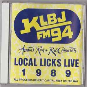 Various - KLBJ FM's Local Licks Live 1989 FLAC
