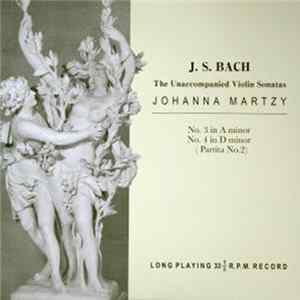 Johanna Martzy - J.S. Bach: The Unaccompanied Violin Sonatas Volume Two FLAC