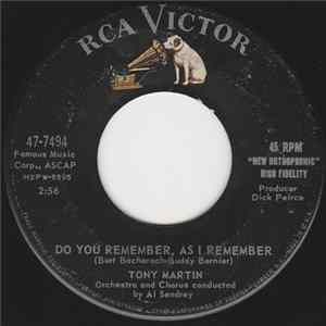 Tony Martin - Do You Remember, As I Remember FLAC