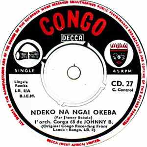 L'orch. Conga 68 De Johnny B. - Ndeko Na Ngai Okeba / Tambola Na Mokili FLAC