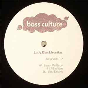 Lady Blacktronika - All In Vain E.P FLAC