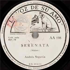 Andrés Segovia - Serenata / Nocturno FLAC