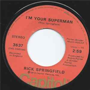 Rick Springfield - I'm Your Superman FLAC