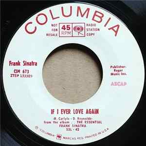 Frank Sinatra - If I Ever Love Again FLAC
