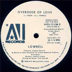 Lowrell - Overdose Of Love FLAC