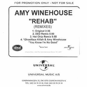 Amy Winehouse - Rehab (Remixes) FLAC