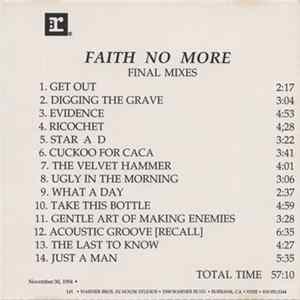 Faith No More - Final Mixes FLAC