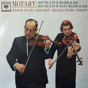 Mozart, Joseph Fuchs, Lillian Fuchs - Duo N°1 K.423 & Duo N°2 K.424 FLAC