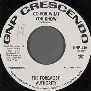 The Foremost Authority - Go For What You Know FLAC