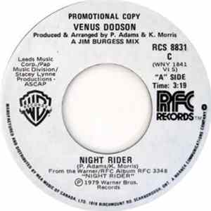 Venus Dodson - Night Rider / Where Are We Headed FLAC