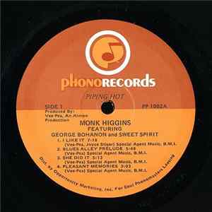 Monk Higgins Featuring George Bohanon & Sweet Spirit - Piping Hot FLAC