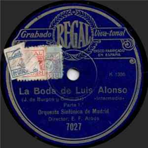 Orquesta Sinfónica De Madrid - La Boda De Luis Alonso FLAC