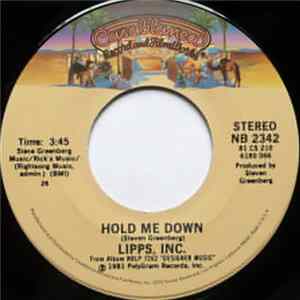 Lipps, Inc. - Hold Me Down / Always Lookin' FLAC