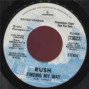 Rush - Finding My Way FLAC