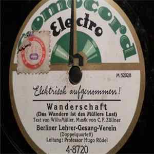 Berliner Lehrer-Gesang-Verein - Wanderschaft / Abschied FLAC