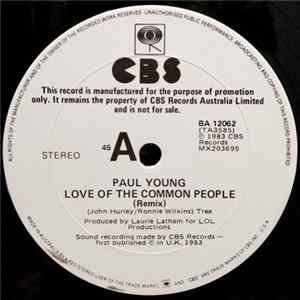 Paul Young - Love Of The Common People (Extended Club Mix) FLAC
