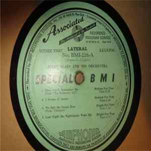 Jerry Sears And His Orchestra - Special BMI FLAC