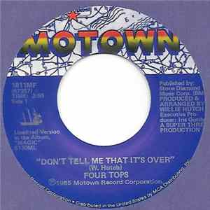 Four Tops - Don't Tell Me That It's Over FLAC