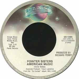 Pointer Sisters - American Music / I'm So Excited FLAC