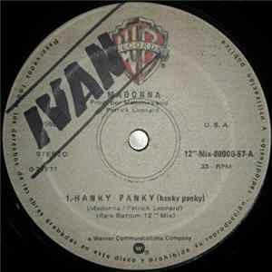 Madonna - Hanky Panky FLAC