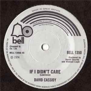 David Cassidy - If I Didn't Care FLAC