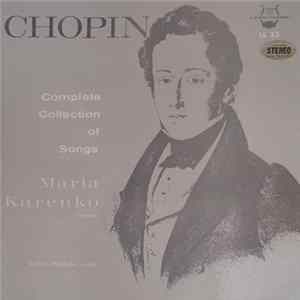 Chopin - Maria Kurenko / Robert Hufstader - Complete Collection Of Songs FLAC
