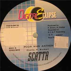 Scatta / Ninja Man - Poor Man Anthem / Many More Miles FLAC