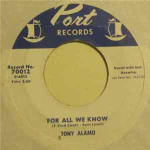 Tony Alamo - For All We Know / Fabulous FLAC
