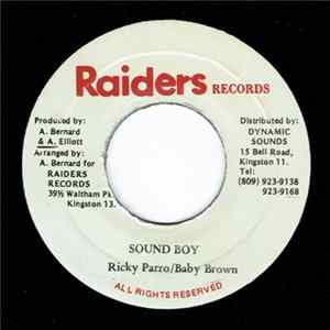 Ricky Parro / Baby Brown - Sound Boy FLAC
