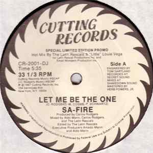 Sa-Fire - Let Me Be The One / Don't Break My Heart (Remixes) FLAC