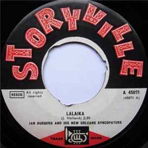 Jan Burgers And His New Orleans Syncopaters - Lalaika FLAC